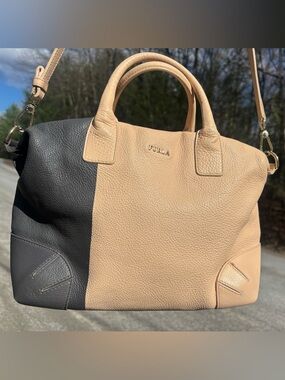 Furla Multicolor Leather Crossbody Bag